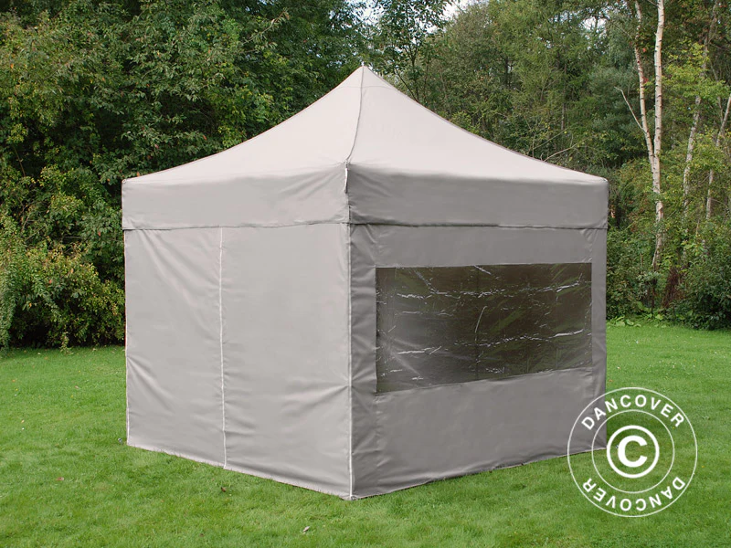 Namiot Ekspresowy FleXtents PRO 3x3m Latte, mq 4 ściany boczne - Image 9