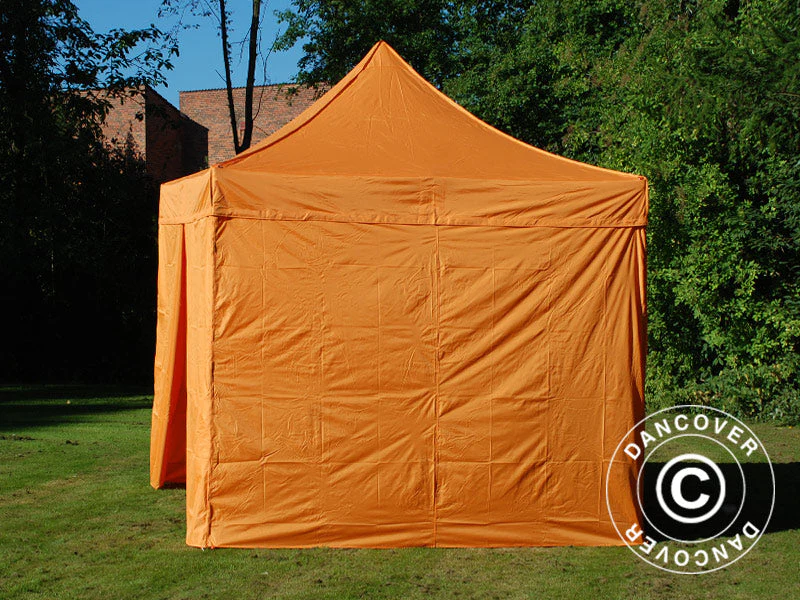 Namiot Ekspresowy FleXtents PRO 3x3m Pomaranczowy, mq 4 ściany boczne - Image 10