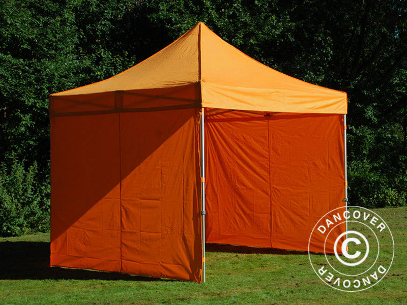 Namiot Ekspresowy FleXtents PRO 3x3m Pomaranczowy, mq 4 ściany boczne - Image 13
