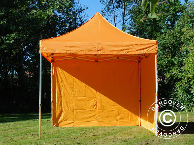Namiot Ekspresowy FleXtents PRO 3x3m Pomaranczowy, mq 4 ściany boczne - Image 20