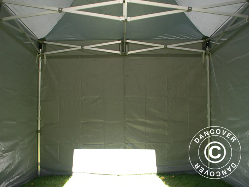 Namiot Ekspresowy FleXtents PRO 3x3m Szary, mq 4 ściany boczne - Image 15