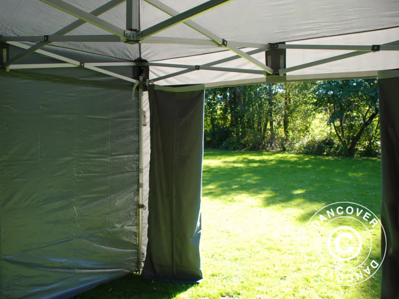 Namiot Ekspresowy FleXtents PRO 3x3m Szary, mq 4 ściany boczne - Image 19