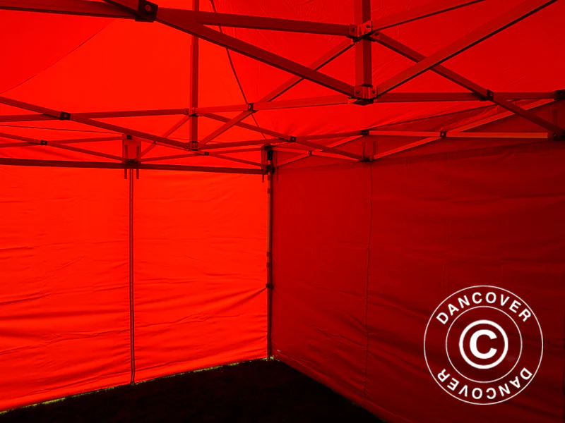 Namiot Ekspresowy FleXtents PRO 3x4,5m Czerwony, mq 4 ściany boczne - Image 15