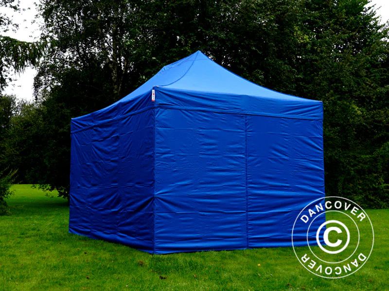 Namiot Ekspresowy FleXtents PRO 3x4,5m Niebieski, mq 4 ściany boczne - Image 4