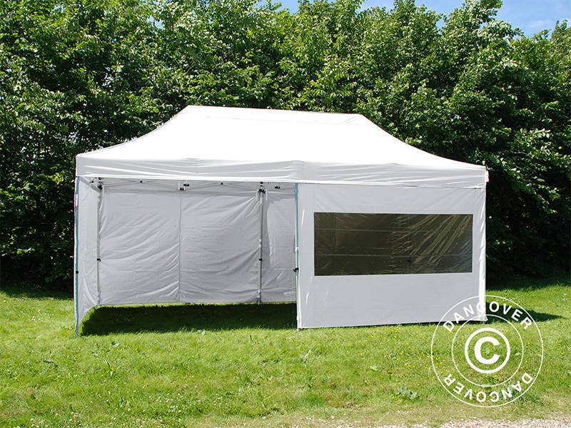 Namiot Ekspresowy FleXtents PRO 3x6m Biały, mq 6 ściany boczne - Image 6