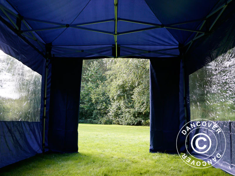 Namiot Ekspresowy FleXtents PRO 3x6m Ciemny niebieski, mq 6 ściany boczne - Image 19
