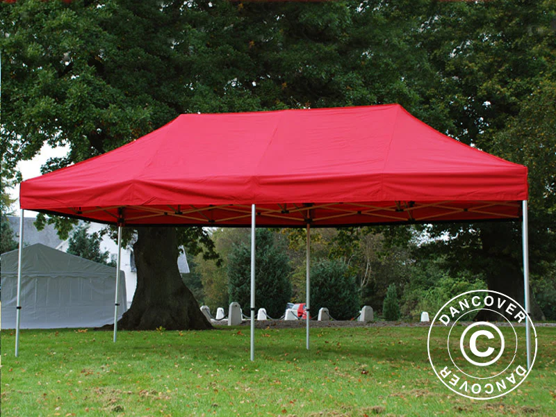 Namiot Ekspresowy FleXtents PRO 3x6m Czerwony - Image 2