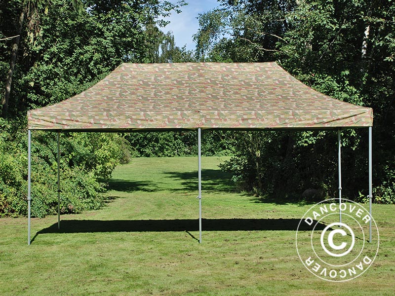 Namiot Ekspresowy FleXtents PRO 3x6m Kamuflaż/Wojskowy, mq 6 ściany boczne - Image 14
