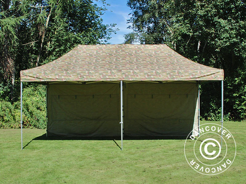 Namiot Ekspresowy FleXtents PRO 3x6m Kamuflaż/Wojskowy, mq 6 ściany boczne - Image 15