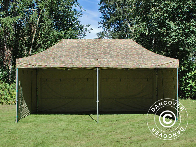 Namiot Ekspresowy FleXtents PRO 3x6m Kamuflaż/Wojskowy, mq 6 ściany boczne - Image 17