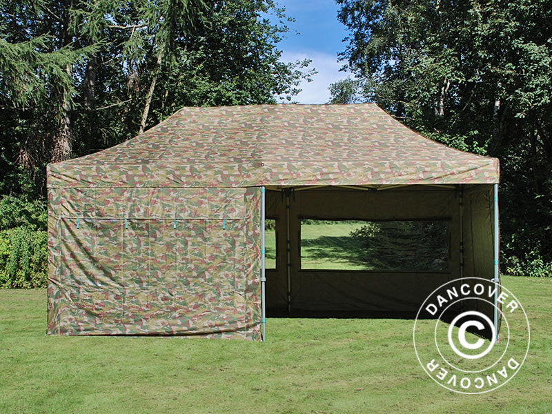 Namiot Ekspresowy FleXtents PRO 3x6m Kamuflaż/Wojskowy, mq 6 ściany boczne - Image 18