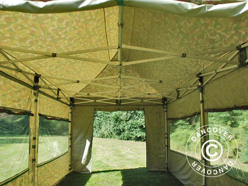 Namiot Ekspresowy FleXtents PRO 3x6m Kamuflaż/Wojskowy, mq 6 ściany boczne - Image 20