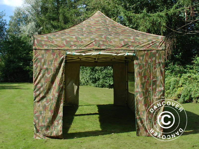 Namiot Ekspresowy FleXtents PRO 3x6m Kamuflaż/Wojskowy, mq 6 ściany boczne - Image 23