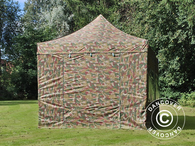 Namiot Ekspresowy FleXtents PRO 3x6m Kamuflaż/Wojskowy, mq 6 ściany boczne - Image 25