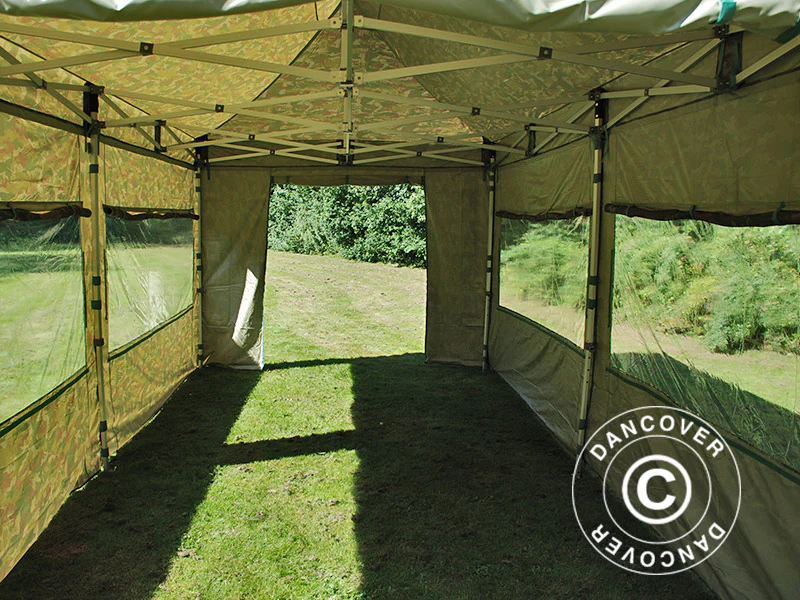 Namiot Ekspresowy FleXtents PRO 3x6m Kamuflaż/Wojskowy, mq 6 ściany boczne - Image 26