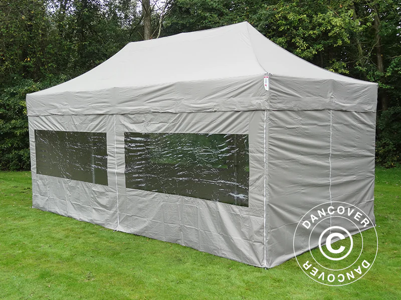 Namiot Ekspresowy FleXtents PRO 3x6m Latte, mq 6 ściany boczne - Image 5