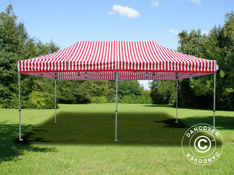 Namiot ekspresowy FleXtents PRO 3x6m pasiasty, 6 ściany boczne - Image 5