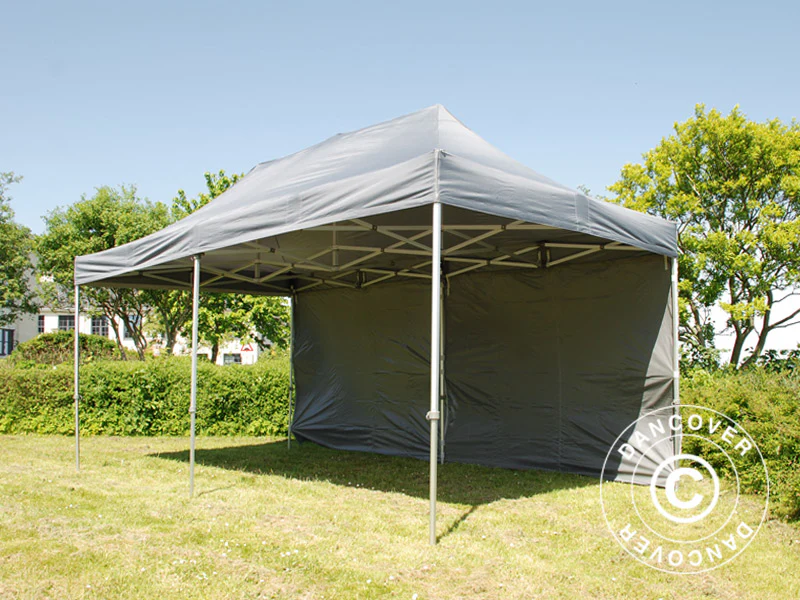 Namiot Ekspresowy FleXtents PRO 3x6m Szary, mq 6 ściany boczne - Image 11