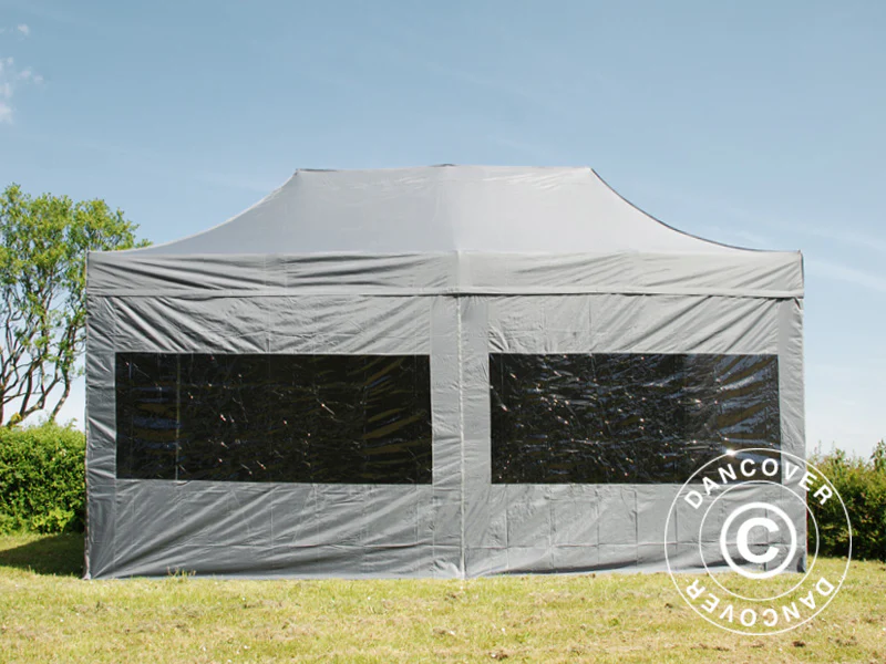 Namiot Ekspresowy FleXtents PRO 3x6m Szary, mq 6 ściany boczne - Image 18
