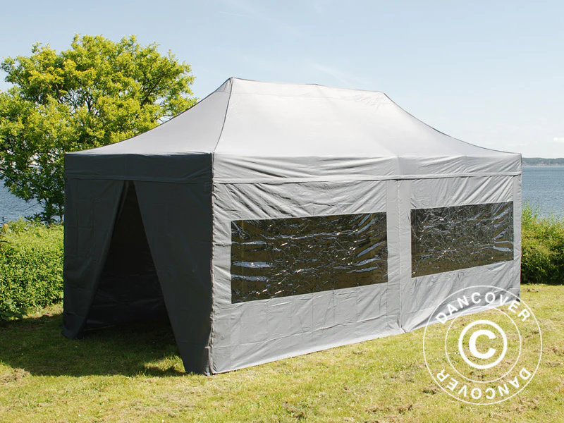 Namiot Ekspresowy FleXtents PRO 3x6m Szary, mq 6 ściany boczne - Image 21