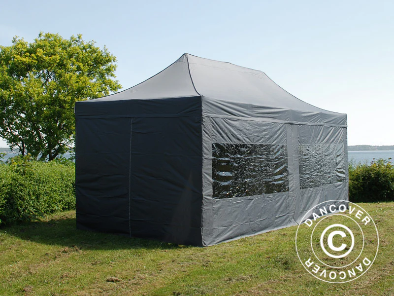 Namiot Ekspresowy FleXtents PRO 3x6m Szary, mq 6 ściany boczne - Image 23