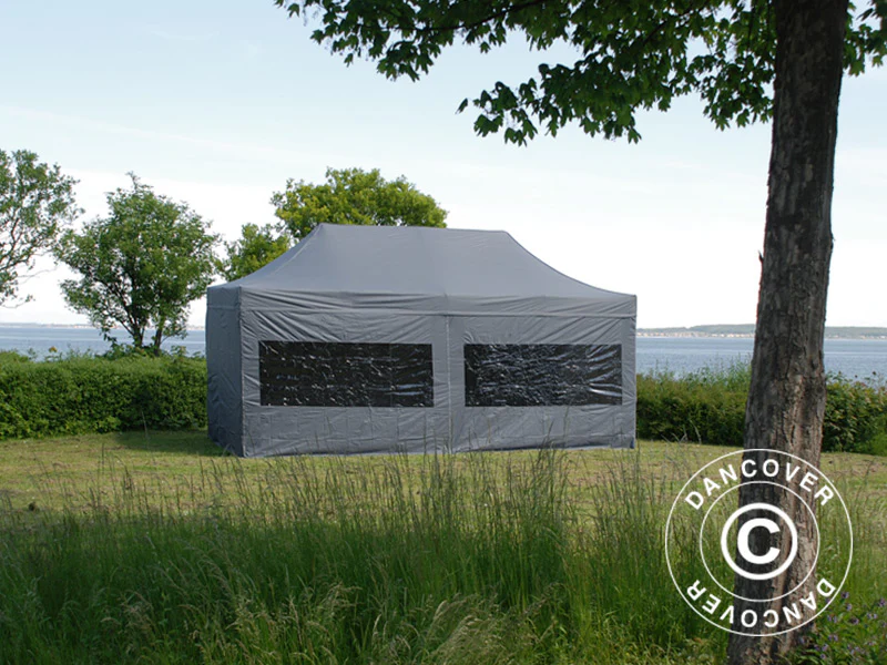 Namiot Ekspresowy FleXtents PRO 3x6m Szary, mq 6 ściany boczne - Image 24