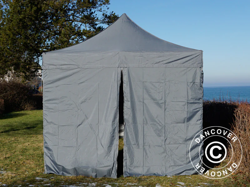 Namiot Ekspresowy FleXtents PRO 3x6m Szary, mq 6 ściany boczne - Image 30