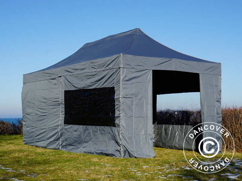 Namiot Ekspresowy FleXtents PRO 3x6m Szary, mq 6 ściany boczne - Image 31