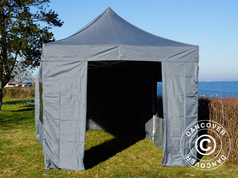 Namiot Ekspresowy FleXtents PRO 3x6m Szary, mq 6 ściany boczne - Image 34