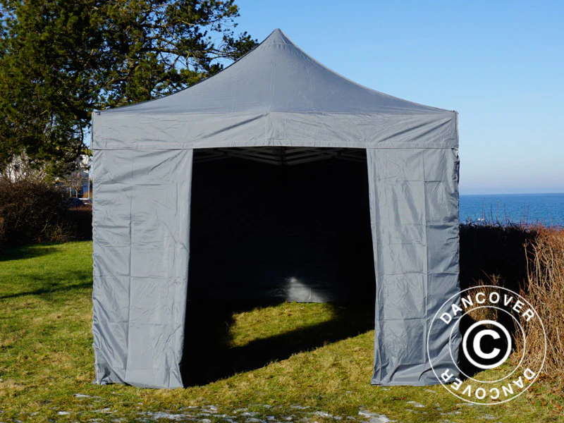Namiot Ekspresowy FleXtents PRO 3x6m Szary, mq 6 ściany boczne - Image 35