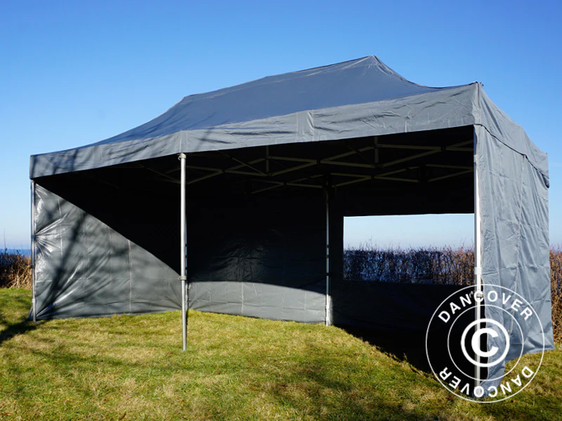 Namiot Ekspresowy FleXtents PRO 3x6m Szary, mq 6 ściany boczne - Image 40