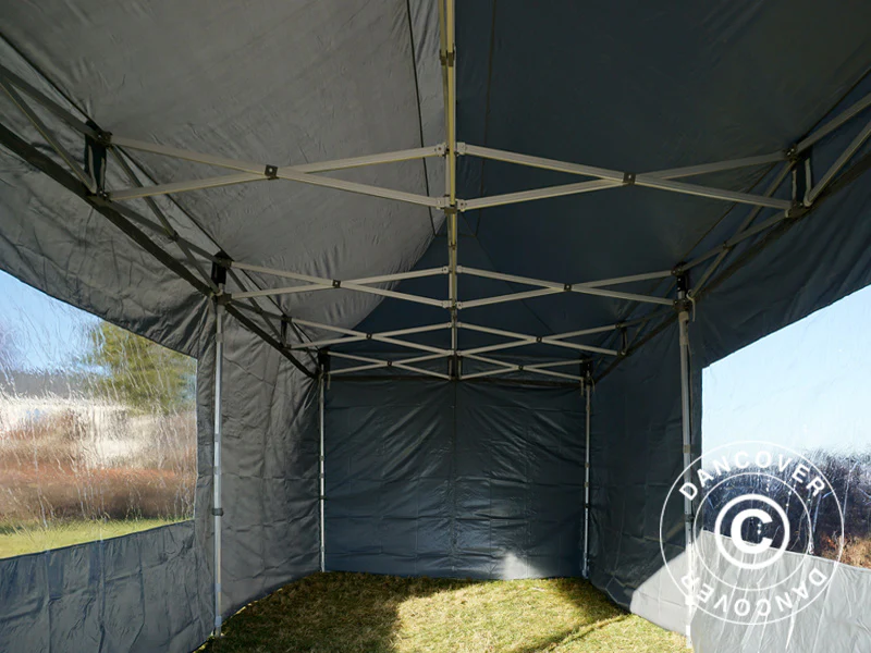 Namiot Ekspresowy FleXtents PRO 3x6m Szary, mq 6 ściany boczne - Image 48