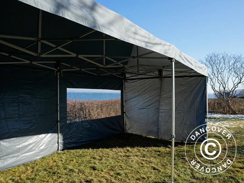 Namiot Ekspresowy FleXtents PRO 3x6m Szary, mq 6 ściany boczne - Image 52