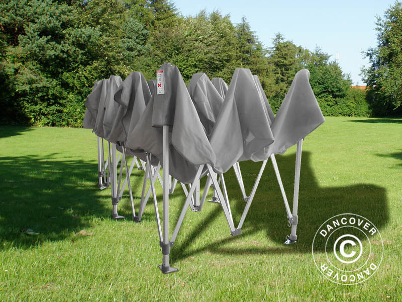 Namiot Ekspresowy FleXtents PRO 3x6m Szary, mq 6 ściany boczne - Image 57