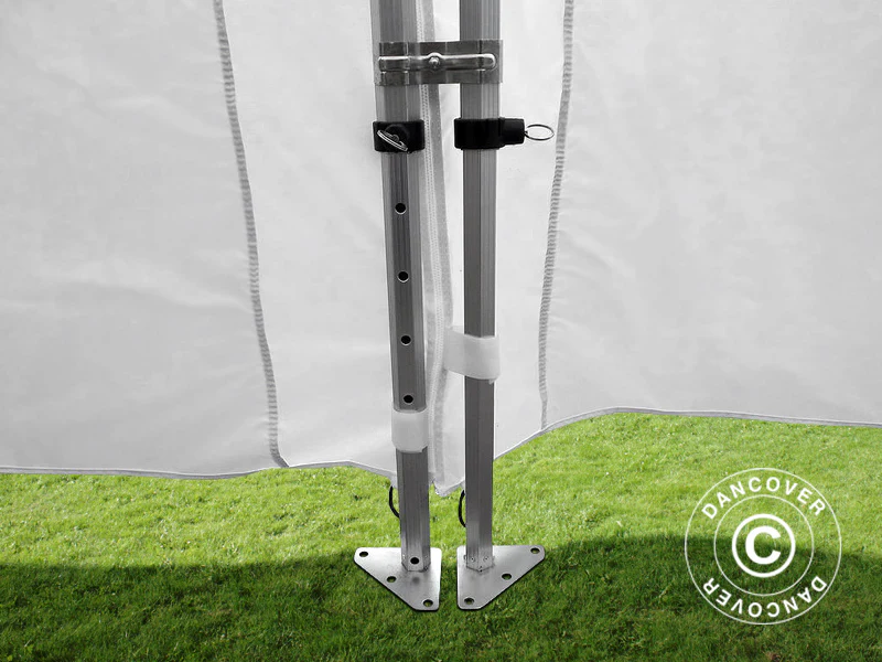 Namiot Ekspresowy FleXtents PRO 4x12m Biały, mq ściany boczne - Image 8