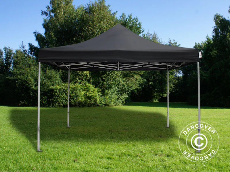 Namiot Ekspresowy FleXtents PRO 4x4m Czarny, mq 4 ściany boczne - Image 8