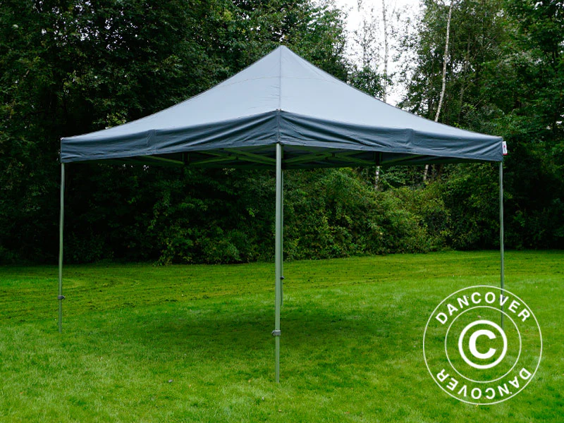 Namiot Ekspresowy FleXtents PRO 4x4m Szary, mq 4 ściany boczne - Image 14
