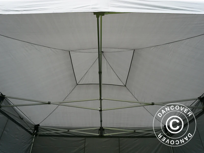 Namiot Ekspresowy FleXtents PRO 4x4m Szary, mq 4 ściany boczne - Image 18