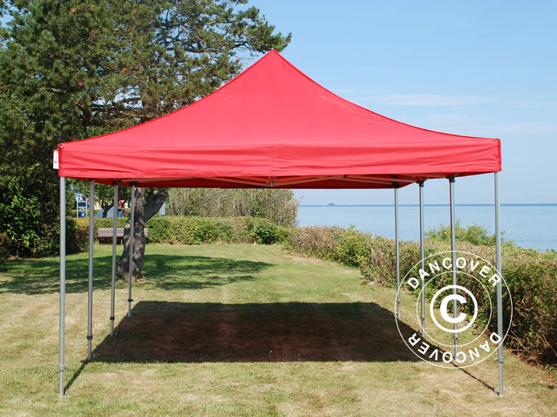 Namiot Ekspresowy FleXtents PRO 4x6m Czerwony - Image 3