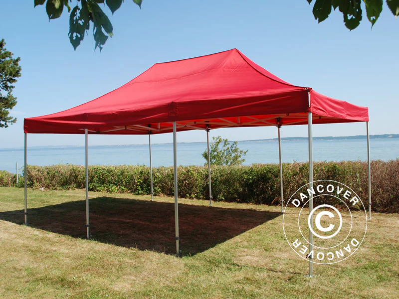 Namiot Ekspresowy FleXtents PRO 4x6m Czerwony - Image 5