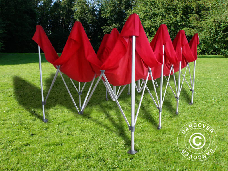 Namiot Ekspresowy FleXtents PRO 4x6m Czerwony - Image 7