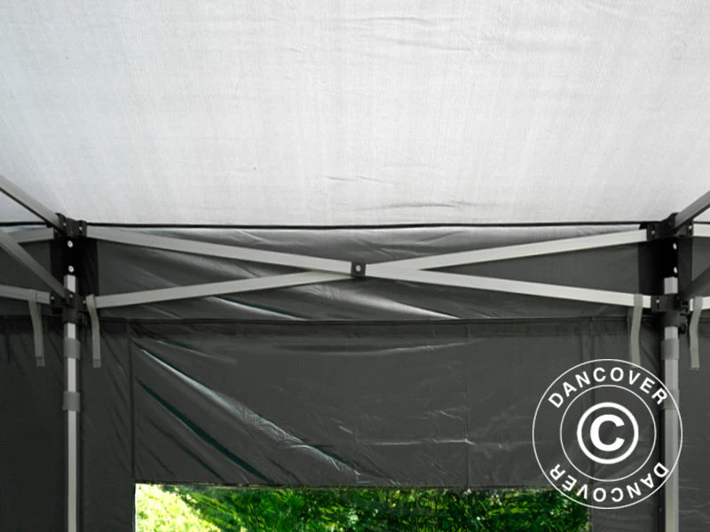 Namiot Ekspresowy FleXtents PRO 4x6m Szary, mq 8 ściany boczne - Image 20