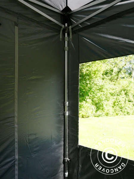 Namiot Ekspresowy FleXtents PRO 4x6m Szary, mq 8 ściany boczne - Image 22