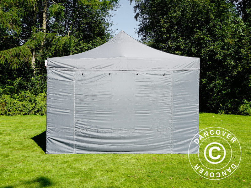 Namiot Ekspresowy FleXtents PRO 4x6m Szary, mq 8 ściany boczne - Image 23