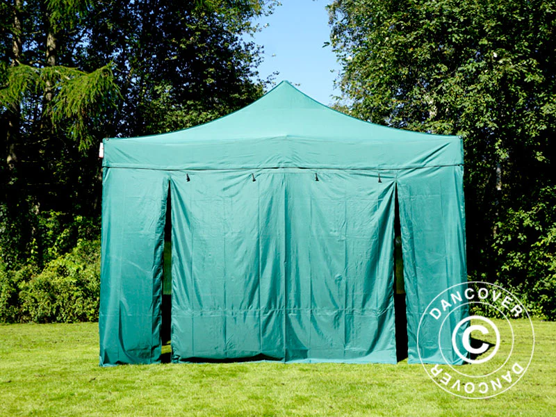 Namiot Ekspresowy FleXtents PRO 4x6m Zielony, mq 8 ściany boczne - Image 30