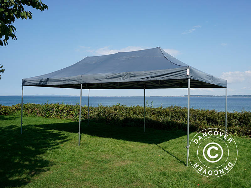 Namiot Ekspresowy FleXtents PRO 4x8m Szary, mq 6 ściany boczne - Image 51