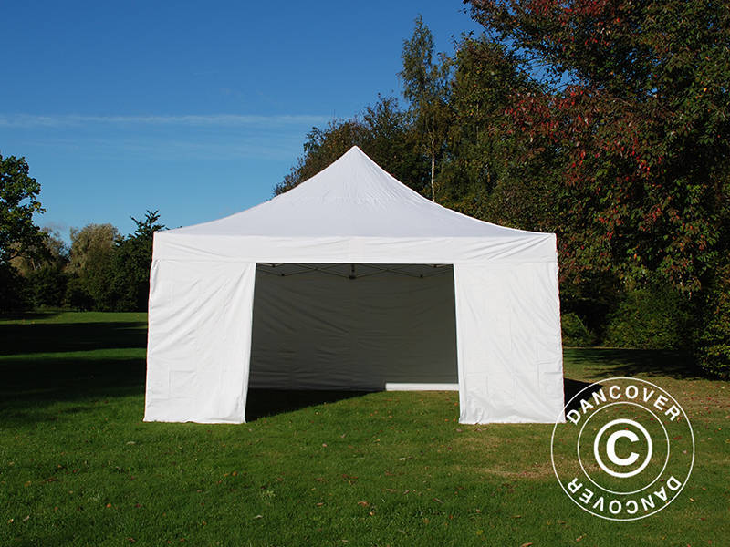 Namiot Ekspresowy FleXtents PRO 5x5m Biały, mq 4 ściany boczne - Image 10