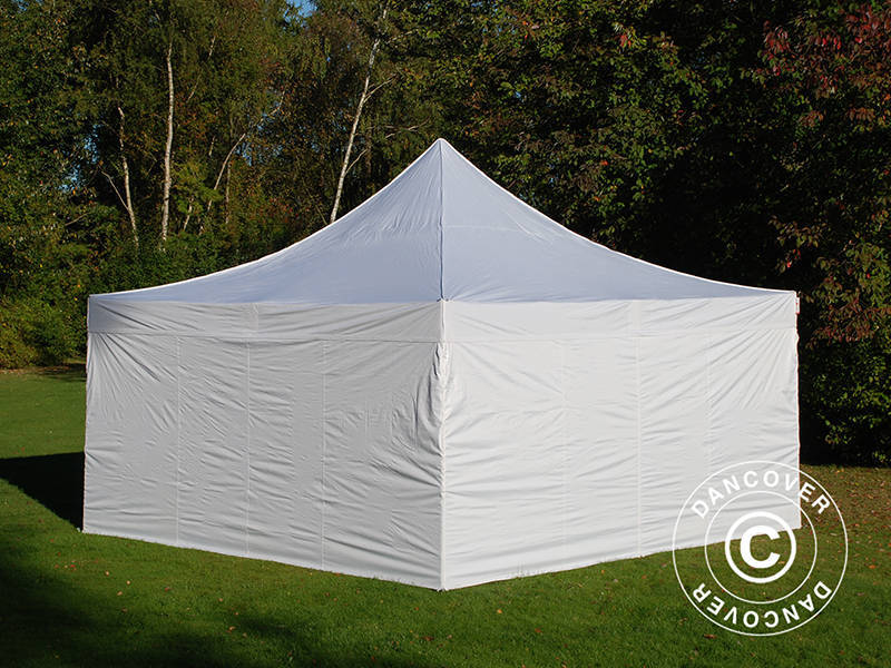 Namiot Ekspresowy FleXtents PRO 5x5m Biały, mq 4 ściany boczne - Image 2