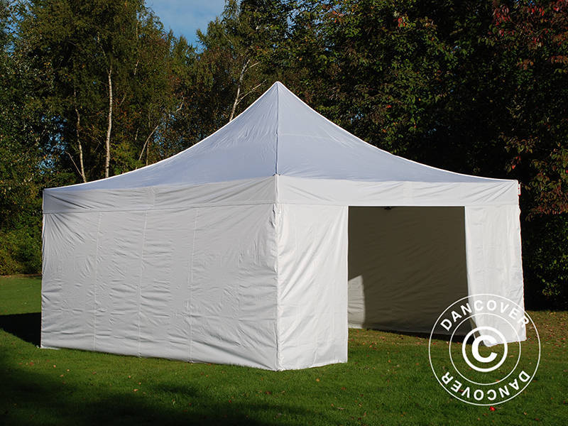 Namiot Ekspresowy FleXtents PRO 5x5m Biały, mq 4 ściany boczne - Image 3