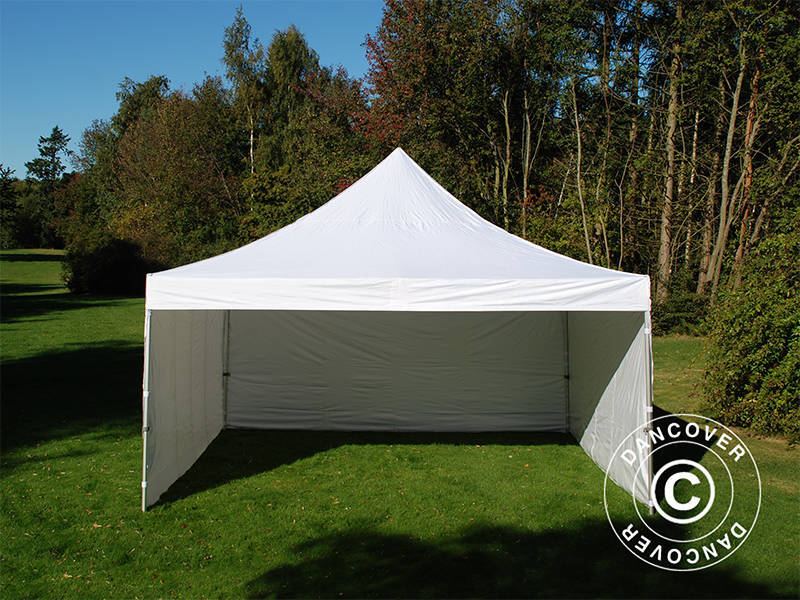 Namiot Ekspresowy FleXtents PRO 5x5m Biały, mq 4 ściany boczne - Image 8